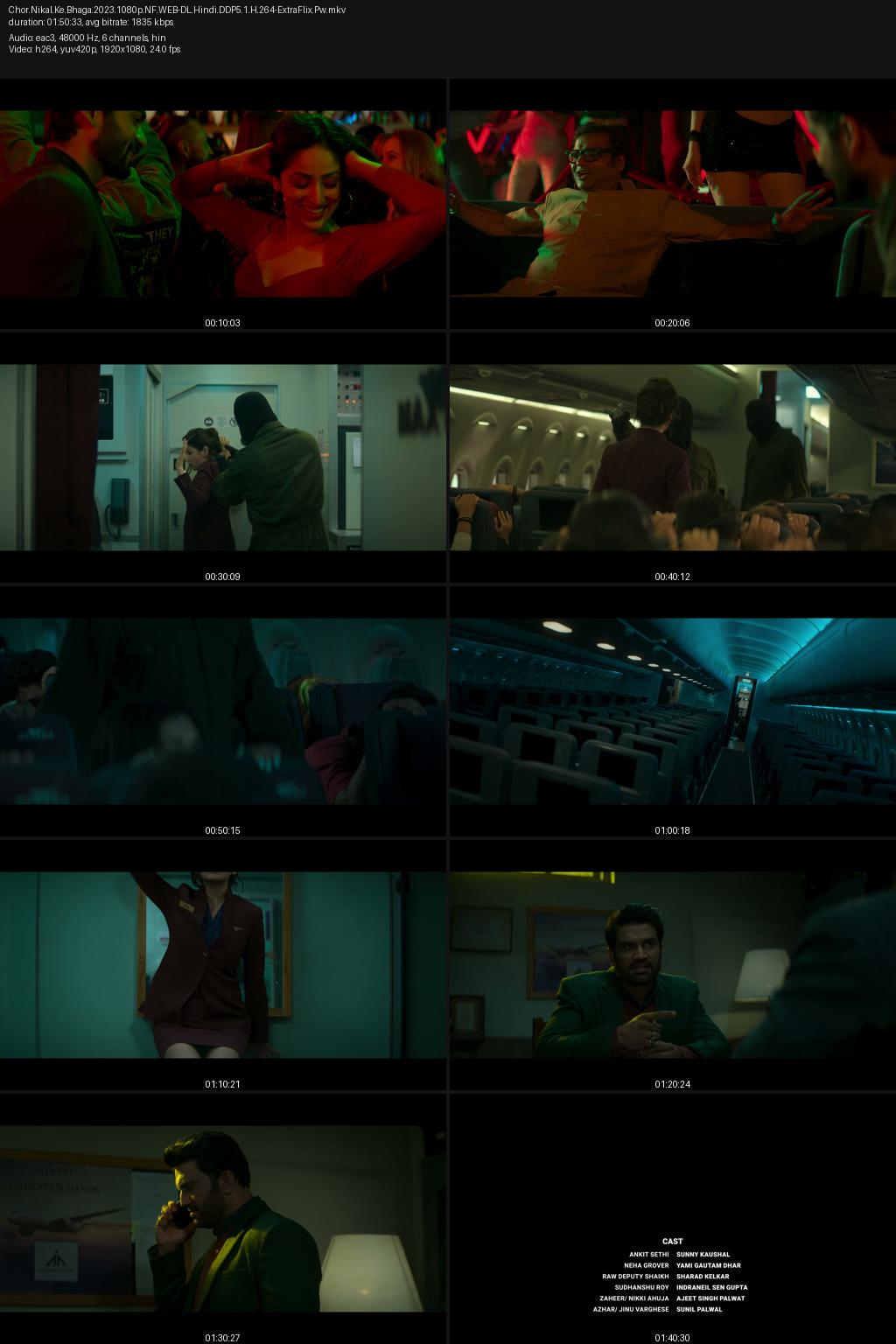 Chor Nikal Ke Bhaga (2023) [Hindi] 1080p 720p 480p Netflix WEB-DL ESubs Screenshots