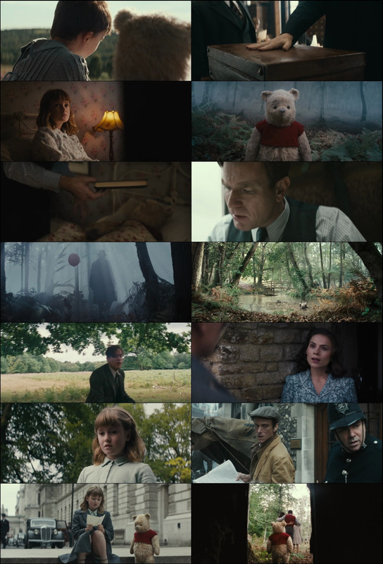 Christopher Robin (2018) 1080p | 720p | 480p BluRay [Hindi (हिन्दी) + English] DD5.1 ESub Screenshots