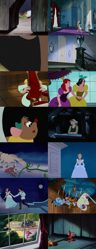 Cinderella (1950) 1080p | 720p | 480p BluRay [Hindi (हिन्दी) + English] DD5.1 ESub Screenshots