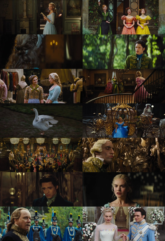 Cinderella (2015) 1080p | 720p | 480p BluRay [Hindi (हिन्दी) + English] DD5.1 ESub Screenshots