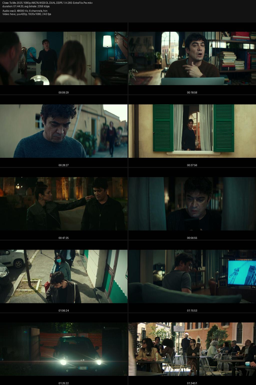 Close to Me (2025) [Hindi-Italian] 1080p 720p 480p Amazon WEBRip ESub Screenshots