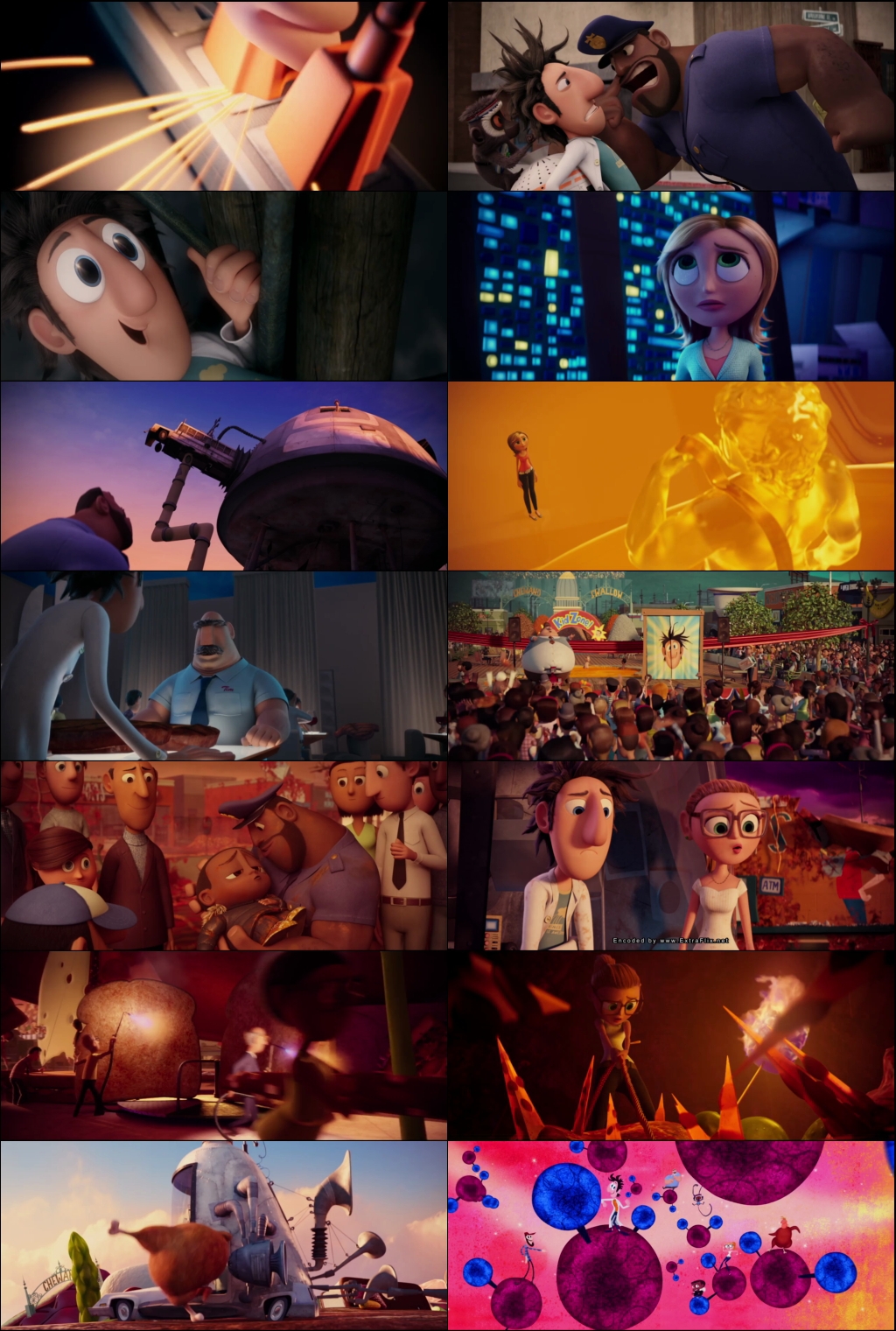 Cloudy with a Chance of Meatballs (2009) 1080p | 720p | 480p BluRay [Hindi (हिन्दी) + English] DD5.1 ESub Screenshots