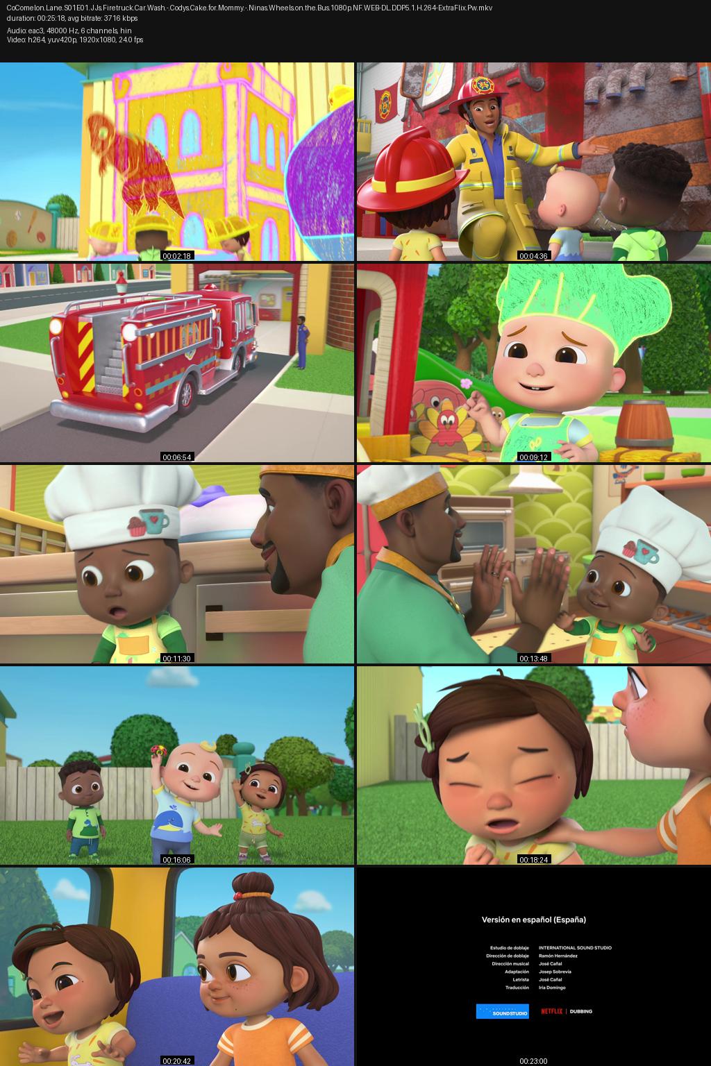 CoComelon Lane Season 1 (2023) [Hindi-English] 1080p 720p 480p Netflix WEB-DL ESubs Screenshots