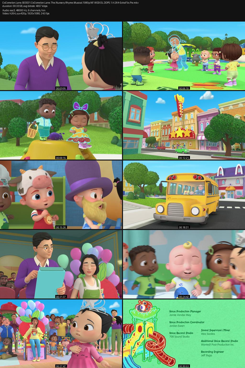 CoComelon Lane Season 3 (2024) [Hindi-English] 1080p 720p 480p Netflix WEB-DL ESubs Screenshots
