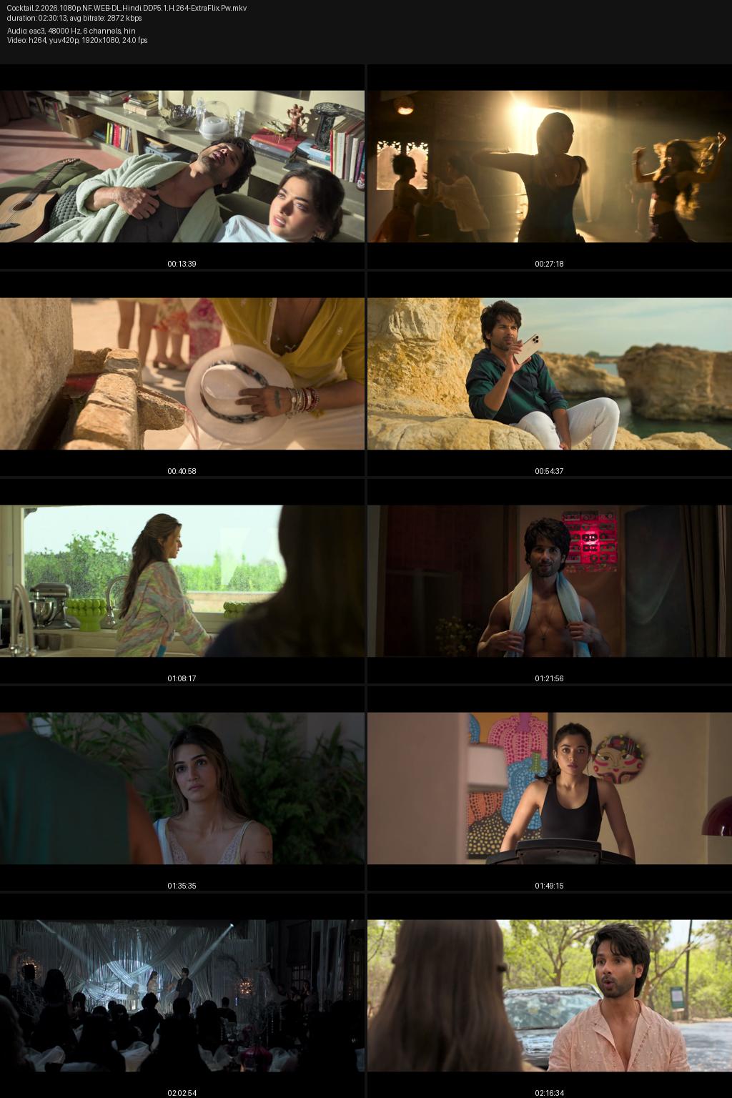 Cocktail 2 (2026) [Hindi] 4K 2160p 1080p 720p 540p Netflix WEB-DL ESub Screenshots