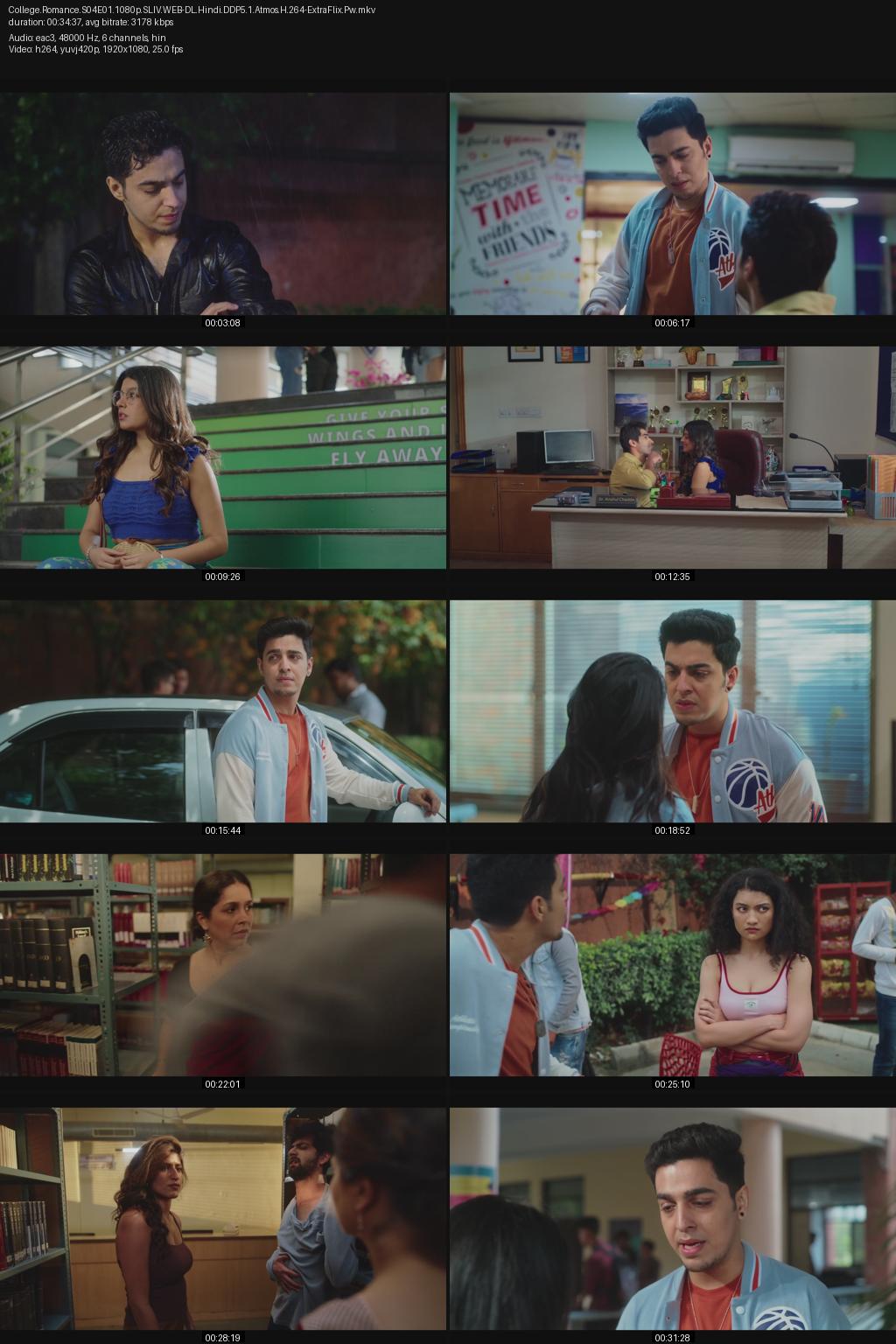 College Romance Season 4 (2023) [Hindi] 4K 2160p 1080p 720p 360p SonyLIV WEB-DL ESub Screenshots