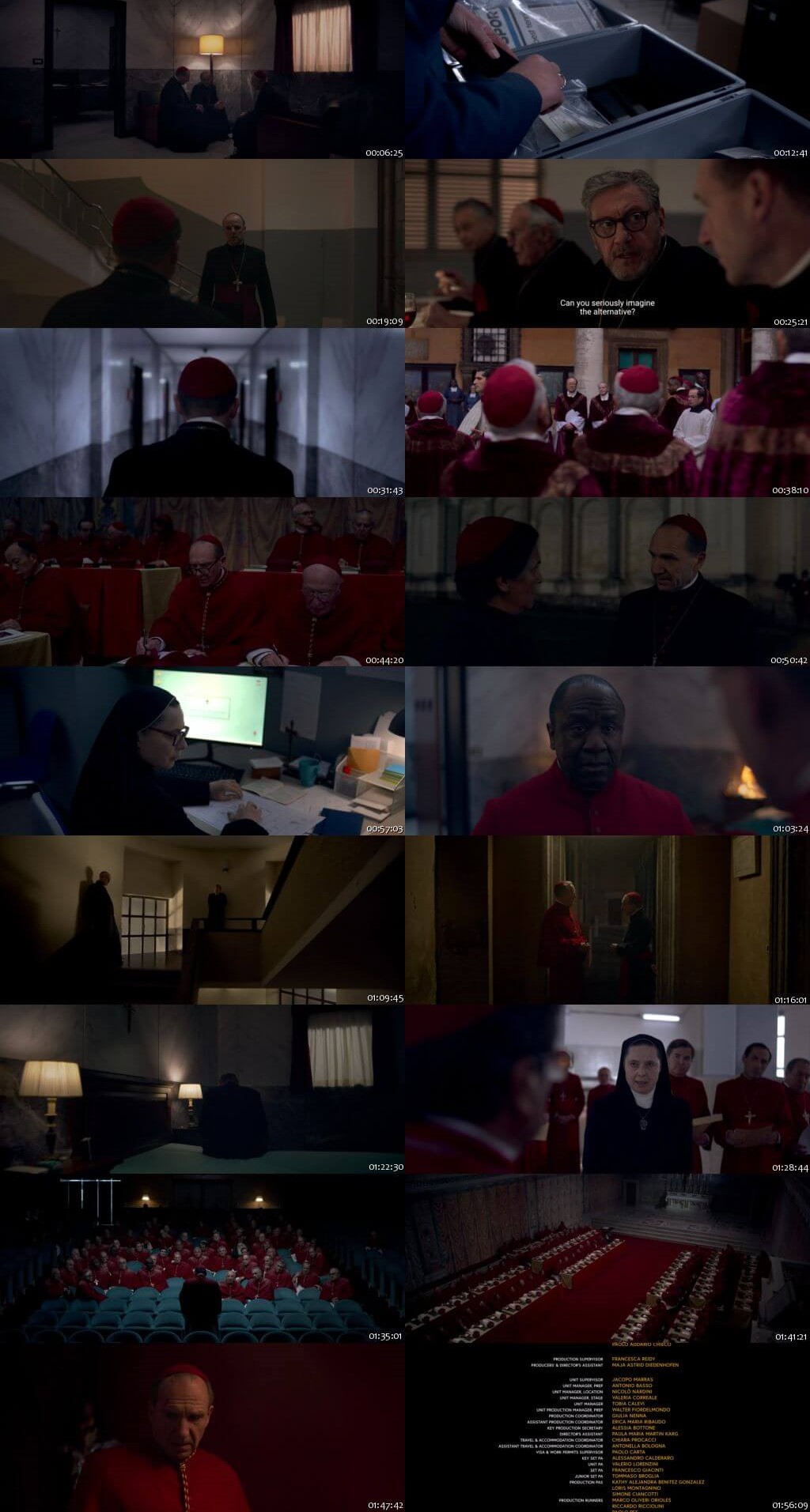 Conclave (2024) 1080p | 720p | 480p BluRay [Hindi (हिन्दी) English] DD2.0 ESubs Screenshots