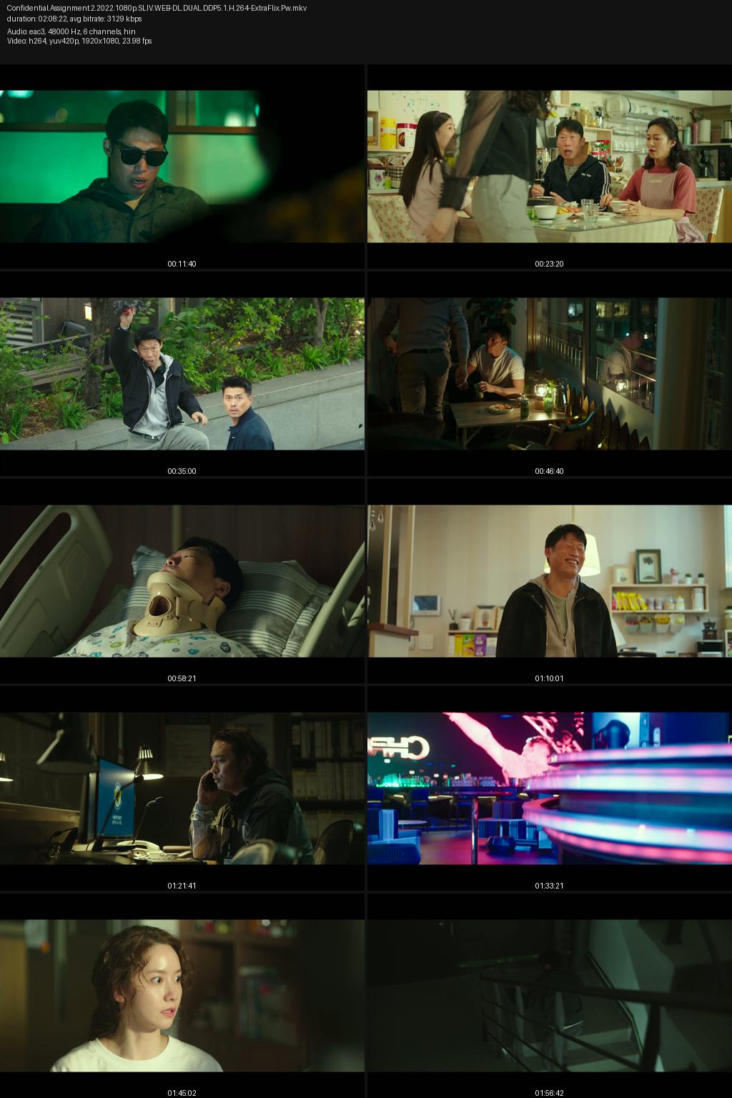 Confidential Assignment 2: International aka Gonjo 2 (2022) [Hindi-Korean] 4K 2160p 1080p 720p 360p SonyLIV WEB-DL ESub Screenshots