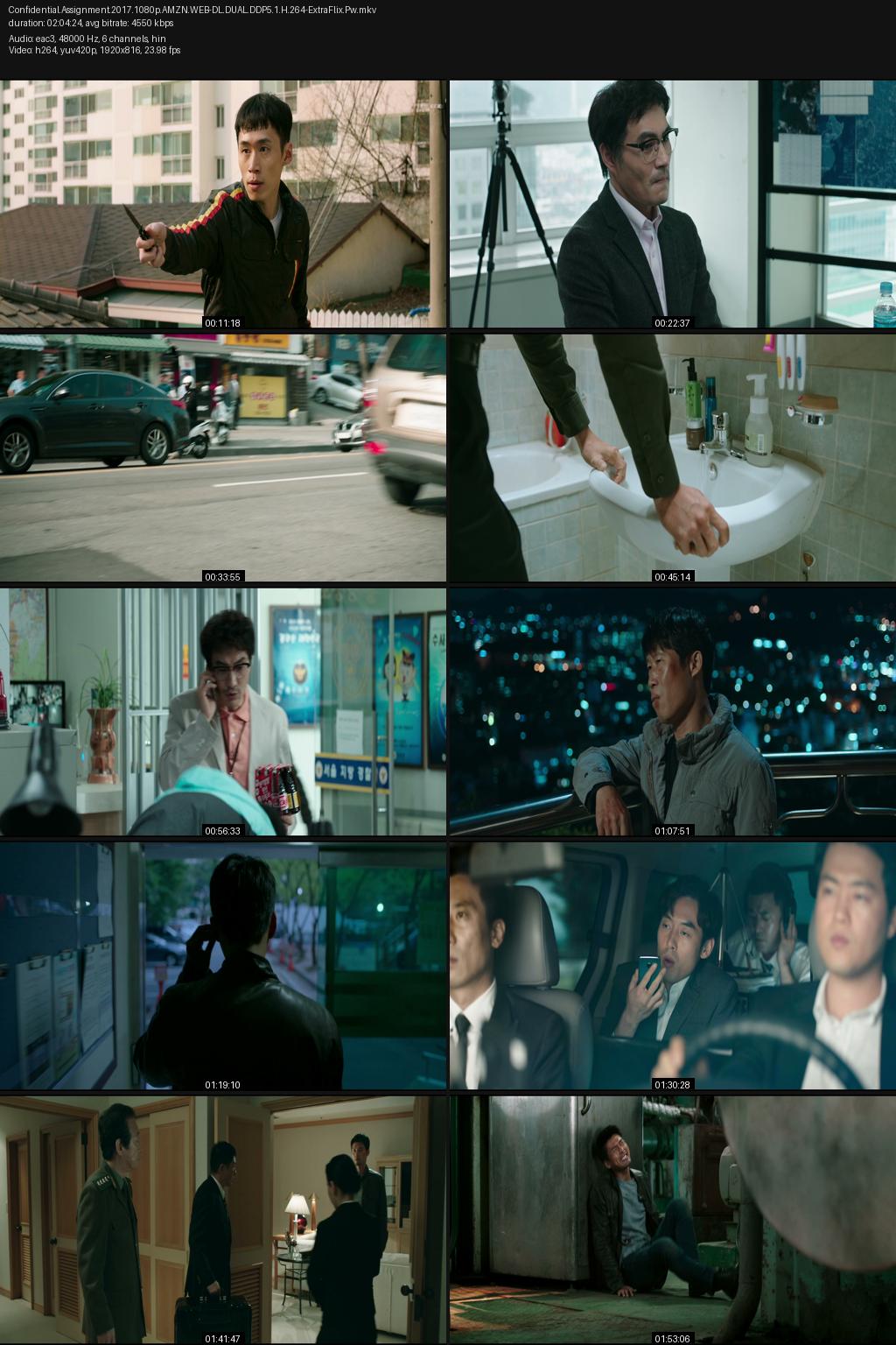 Confidential Assignment aka Gongjo (2017) [Hindi-Korean] 1080p 720p 480p Amazon WEB-DL ESub Screenshots