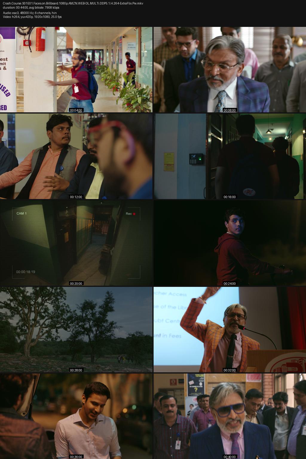 Crash Course Season 1 (2022) [Hindi] 1080p 720p 480p Amazon WEB-DL ESub Screenshots