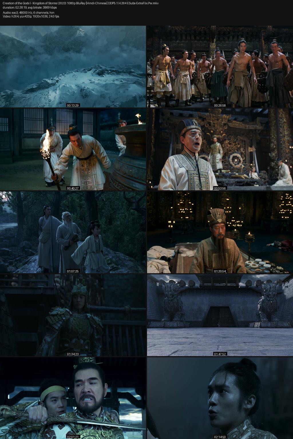 Creation of the Gods I: Kingdom of Storms (2023) [Hindi-Chinese] 1080p 720p 480p BluRay ESubs Screenshots