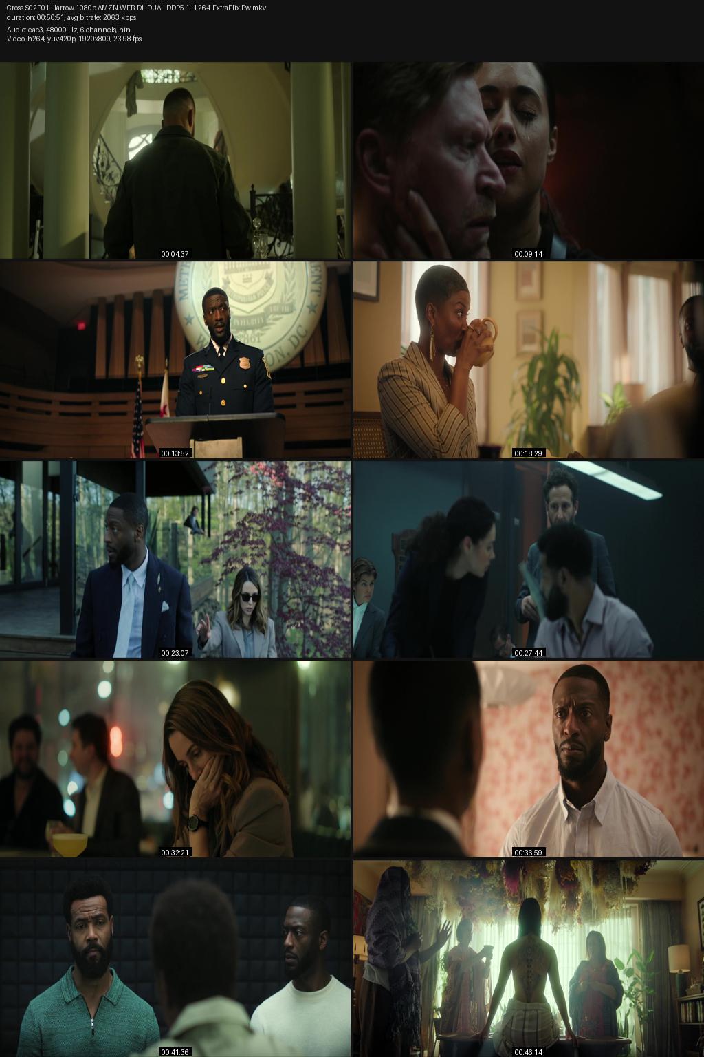 Cross Season 2 (2026) [Hindi-English] 1080p 720p 480p Amazon WEB-DL ESub Screenshots