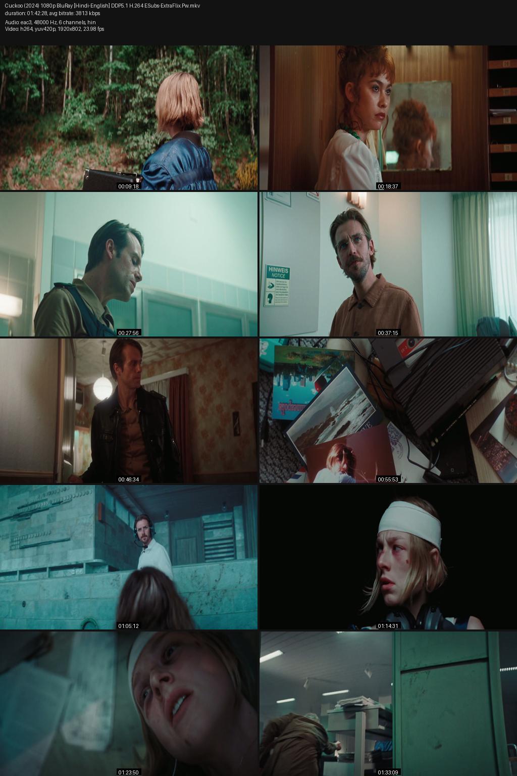 Cuckoo (2024) [Hindi-English] 4K 2160p 1080p 720p 480p BluRay ESubs Screenshots