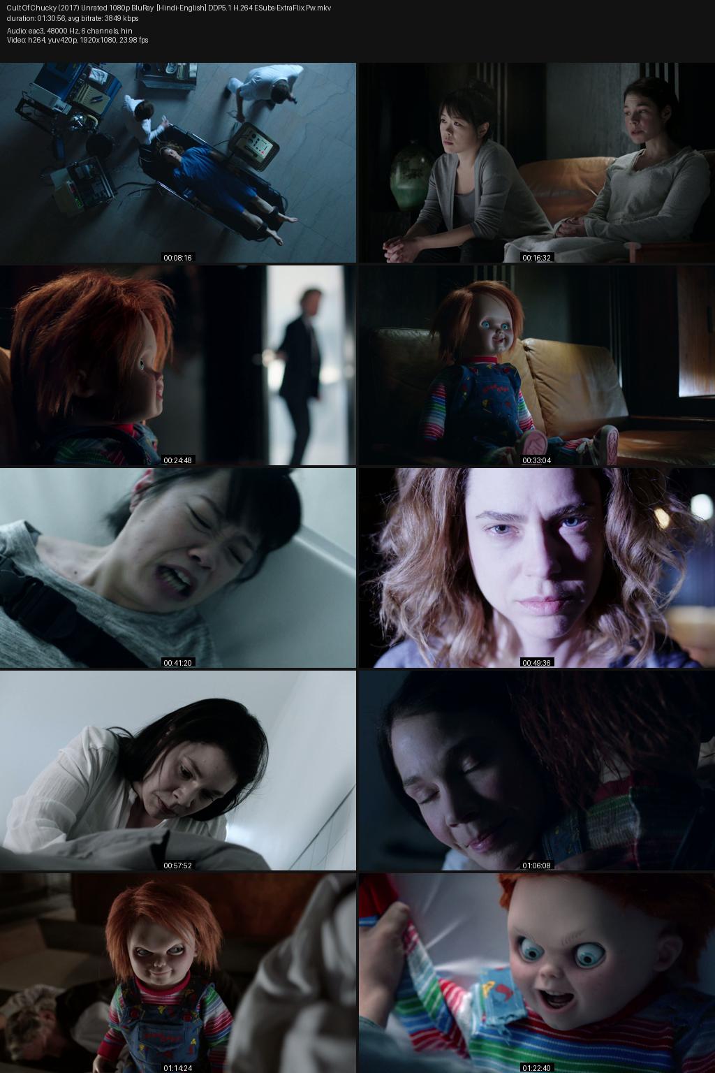 Cult of Chucky (2017) [Hindi-English] 1080p 720p 480p BluRay ESubs Screenshots