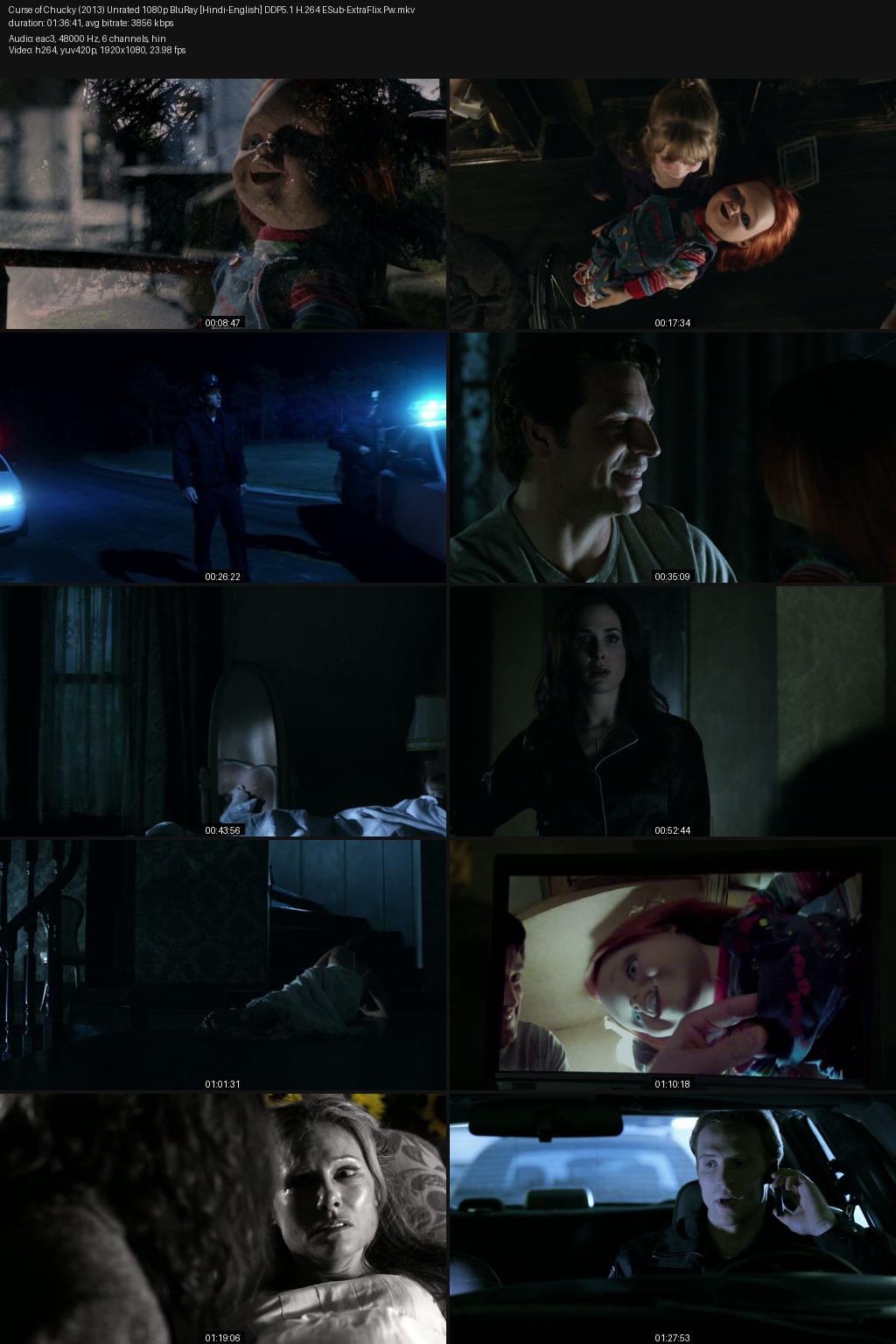 Curse of Chucky (2013) UnRated [Hindi-English] 1080p 720p 480p BluRay ESubs Screenshots