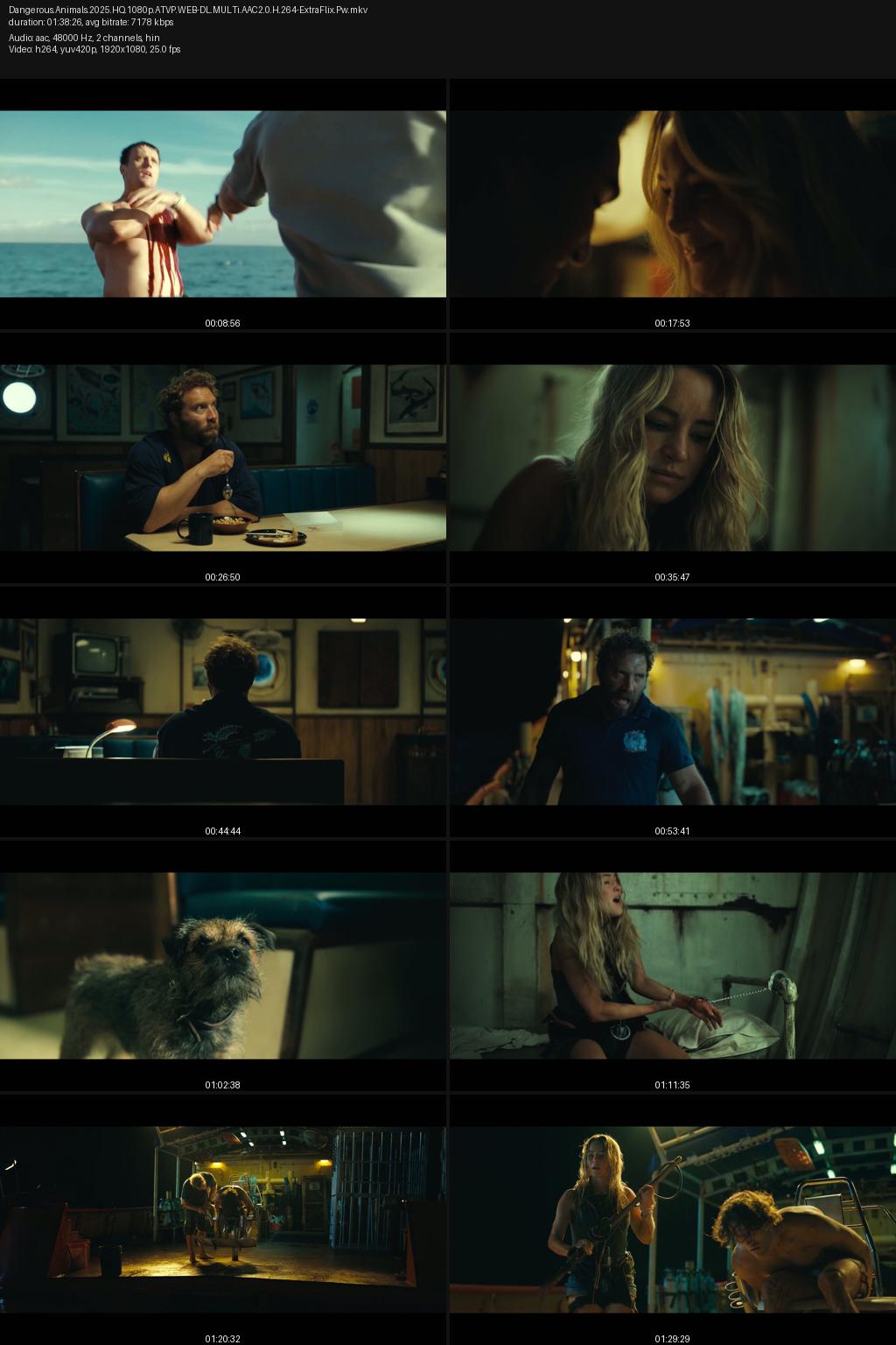 Dangerous Animals (2025) [Hindi-English] 1080p 720p 480p AppleTVPlus WEB-DL ESubs Screenshots