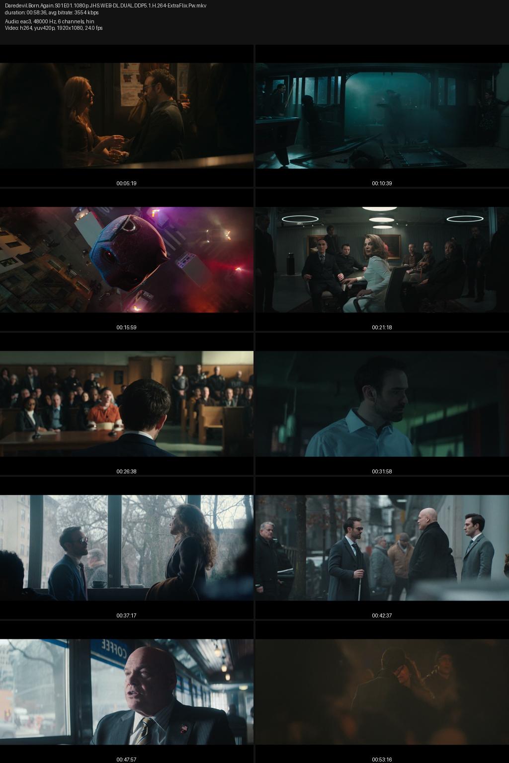 Daredevil: Born Again Season 1 (2025) [Hindi-English] 1080p 720p 480p JioHotstar WEB-DL ESub Screenshots