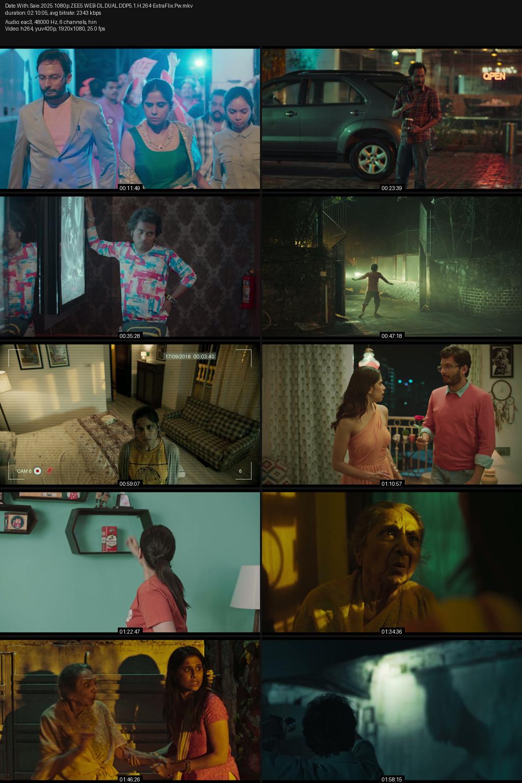Date with Saie (2025) [Hindi-Marathi] 4K 2160p 1080p 720p 480p ZEE5 WEB-DL ESub Screenshots