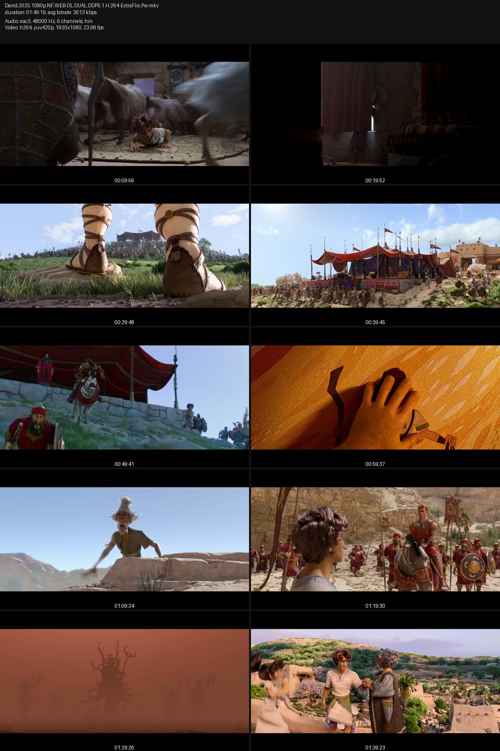 David (2025) [Hindi-English] 1080p 720p 540p Netflix WEB-DL ESubs Screenshots