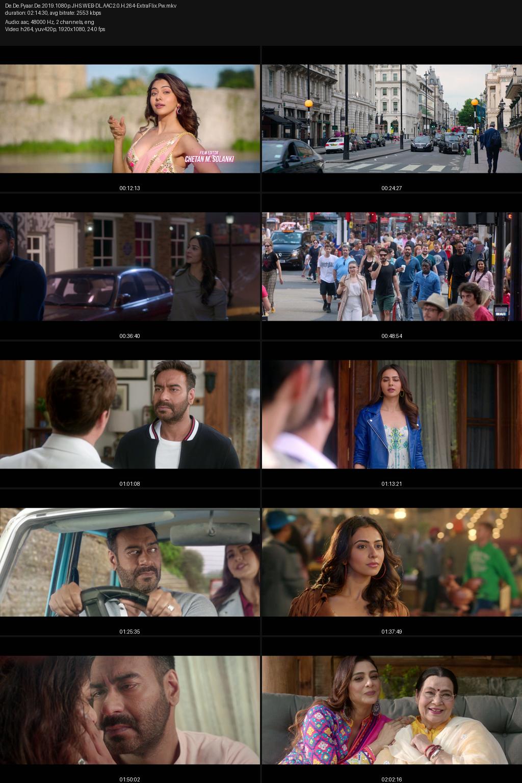 De De Pyaar De (2019) [Hindi] 1080p 720p 480p JioHotstar WEB-DL ESub Screenshots