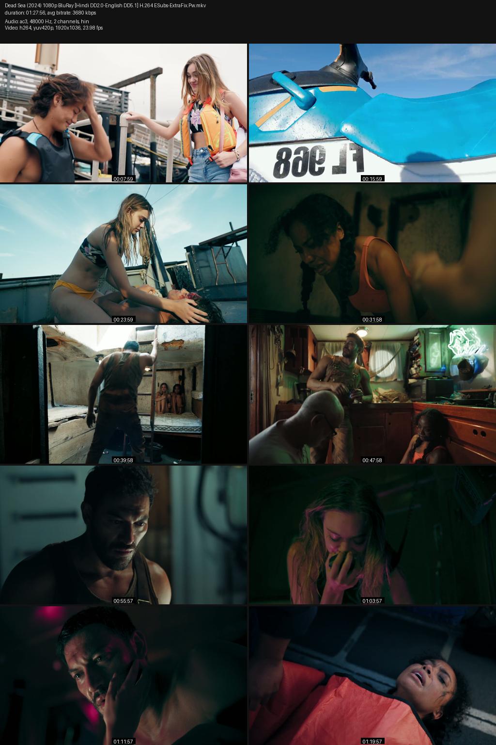 Dead Sea (2024) [Hindi-English] 1080p 720p 480p BluRay ESubs Screenshots