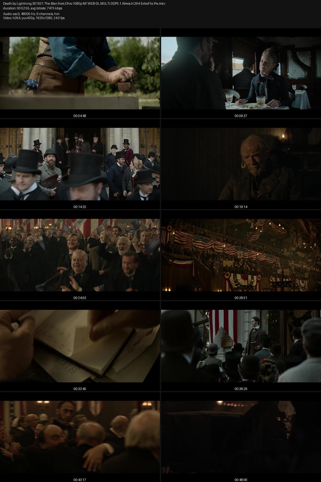 Death by Lightning Season 1 (2025) [Hindi-English] 1080p 720p 480p Netflix WEB-DL ESubs Screenshots
