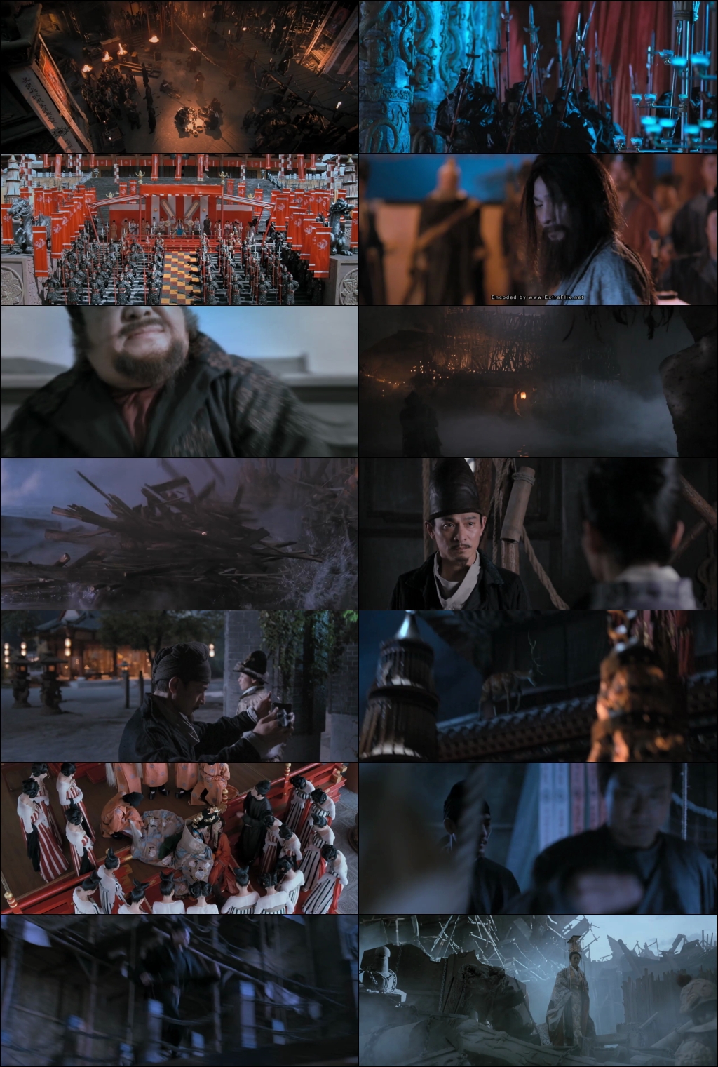 Detective Dee and the Mystery of the Phantom Flame (2010) 1080p | 720p | 480p WebRip [Hindi (हिन्दी) + English] DD5.1 ESub Screenshots