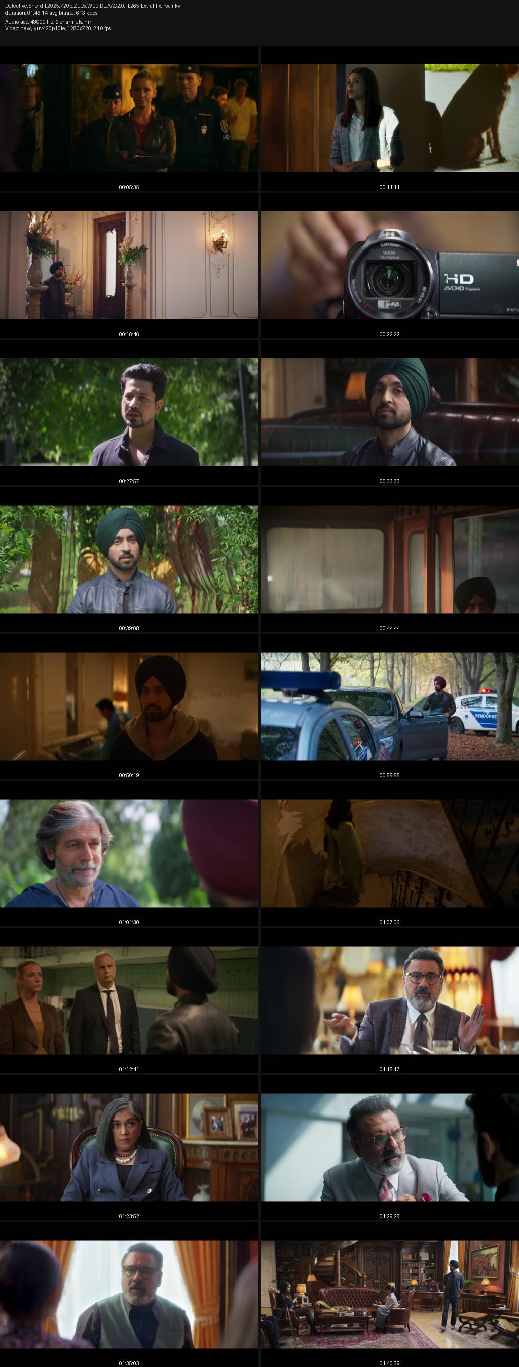 Detective Sherdil (2025) 4K 2160p | 1080p | 720p | 480p ZEE5 WEB-DL Hindi ESub Screenshots