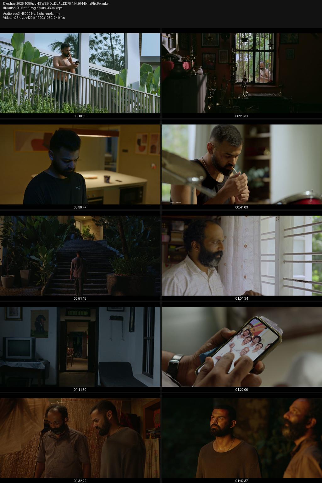Dies Irae aka Diés Iraé (2025) [Hindi-Malayalam 4K 2160p 1080p 720p 480p JioHotstar WEB-DL ESub Screenshots