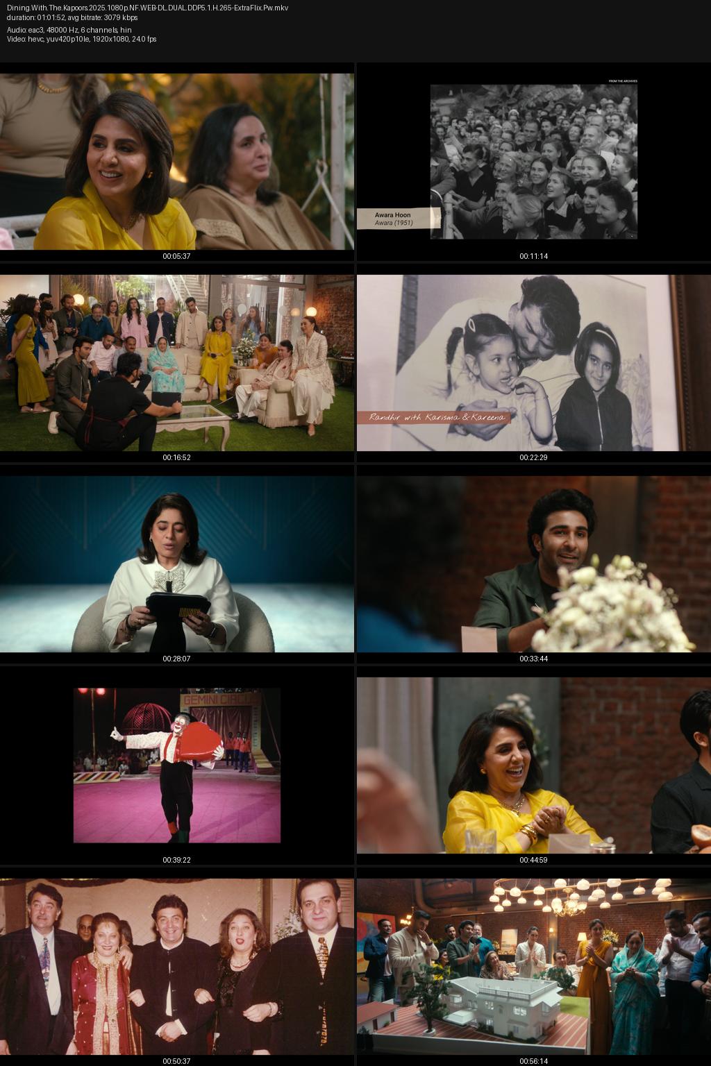 Dining with the Kapoors (2025) [Hindi-English] 1080p 720p 480p Netflix WEB-DL ESubs Screenshots