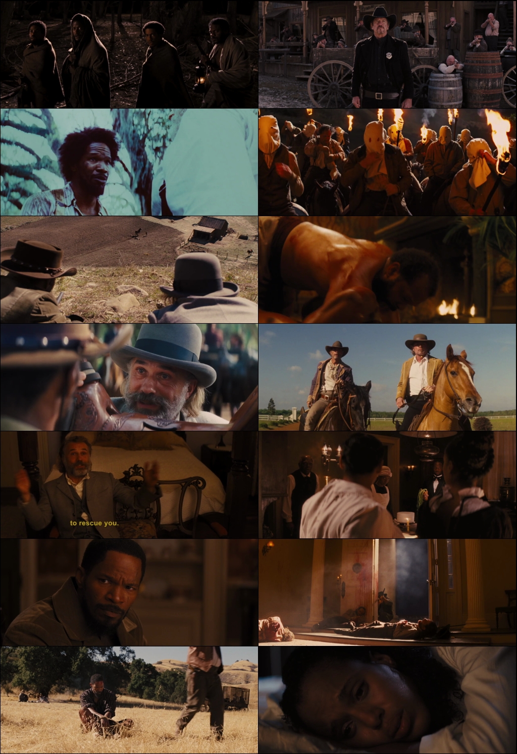 Django Unchained (2012) 1080p | 720p | 480p BluRay [Hindi (हिन्दी) + English] DD5.1 ESub Screenshots