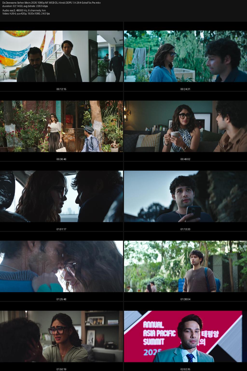 Do Deewane Seher Mein (2026) [Hindi] 4K 2160p 1080p 720p 480p Netflix WEB-DL ESub Screenshots