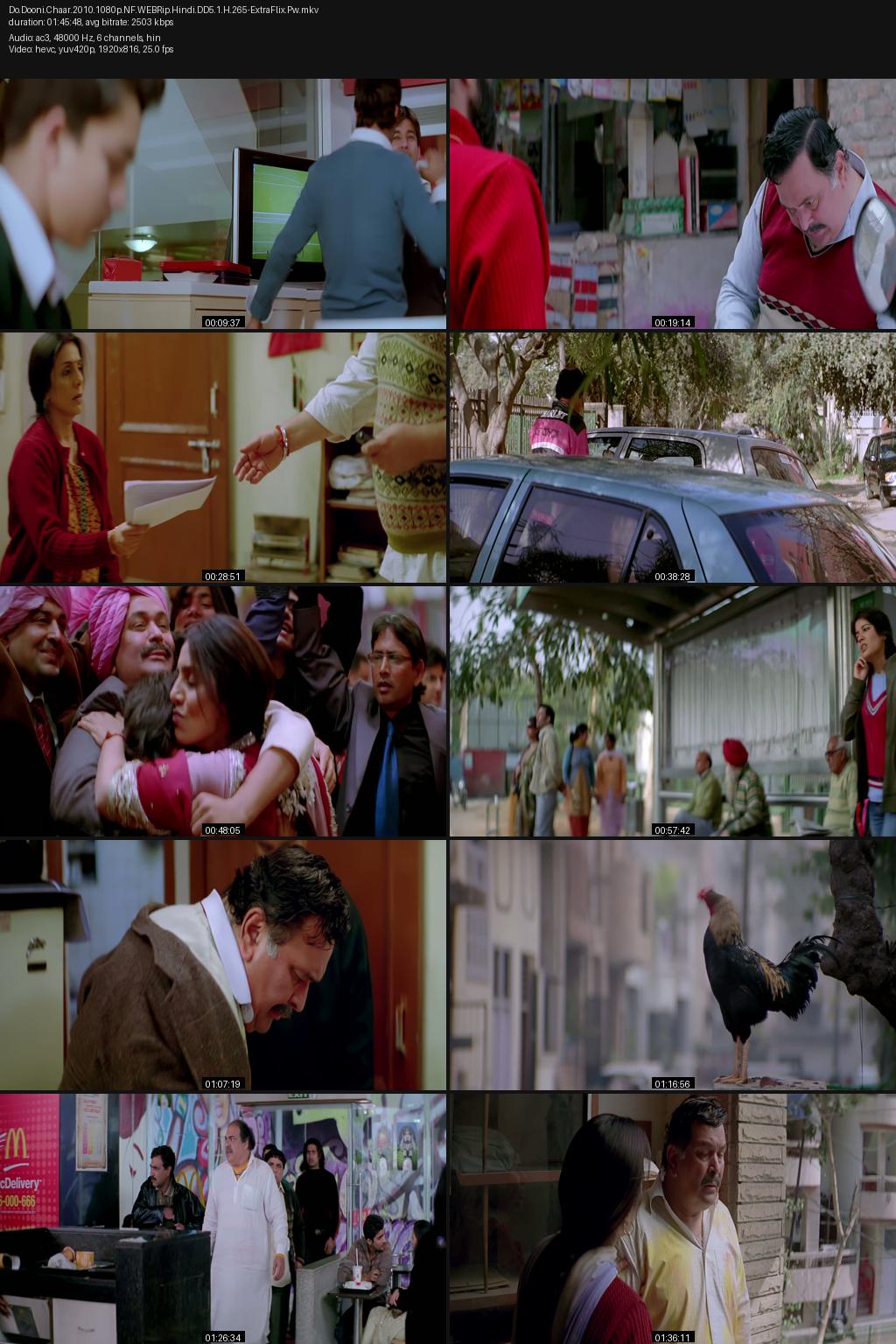 Do Dooni Chaar (2010) [Hindi] 1080p 720p 480p Netflix WEBRip ESub Screenshots