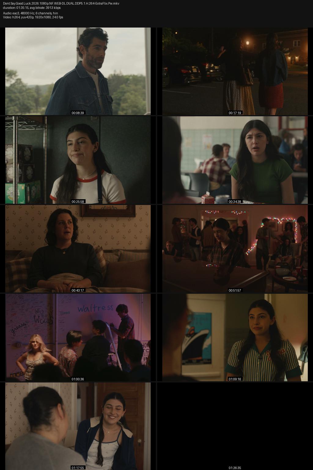 Don’t Say Good Luck (2026) [Hindi-English] 4K 2160p 1080p 720p 480p Netflix WEB-DL ESubs Screenshots