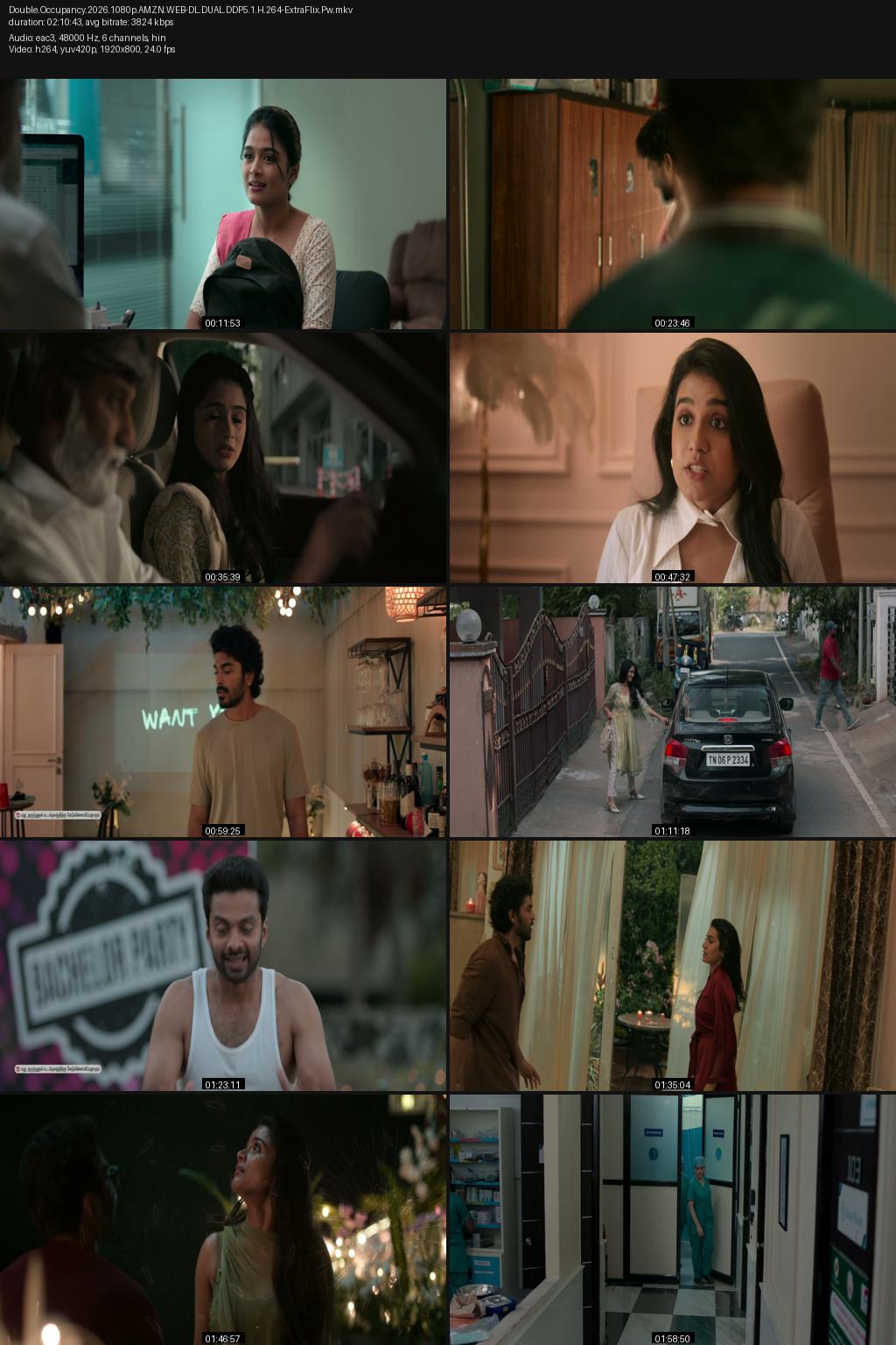 Double Occupancy (2026) [Hindi-Tamil] 4K 2160p 1080p 720p 480p Amazon WEB-DL ESub Screenshots