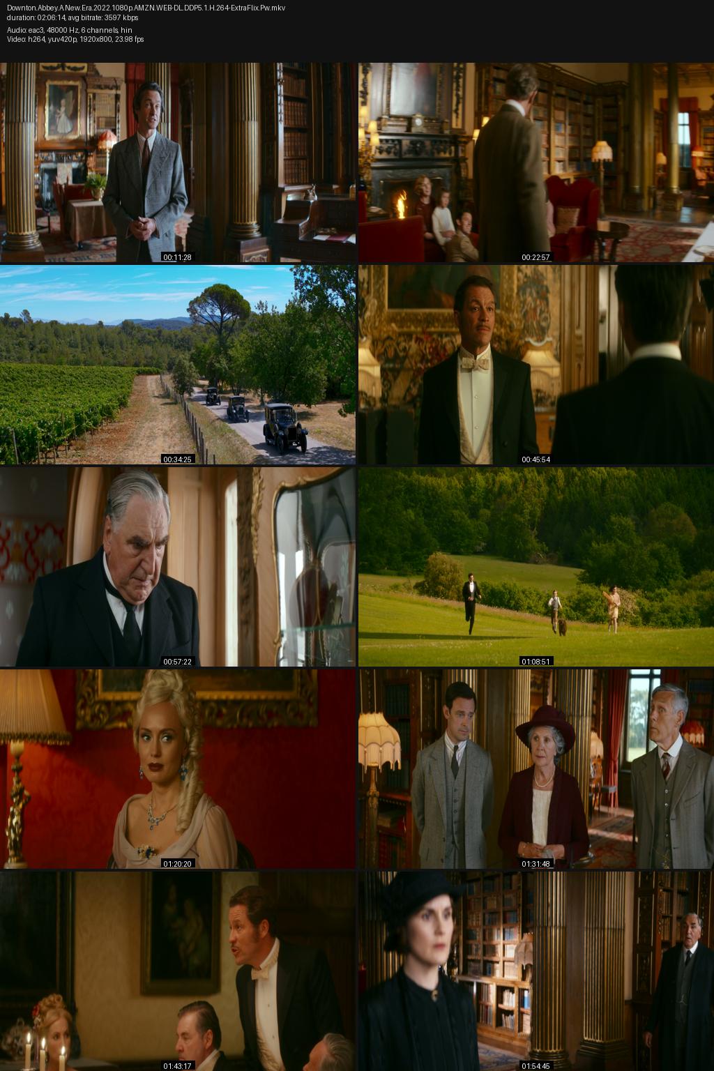 Downton Abbey: A New Era (2022) [Hindi-English] 1080p 720p 480p Amazon WEB-DL ESub Screenshots
