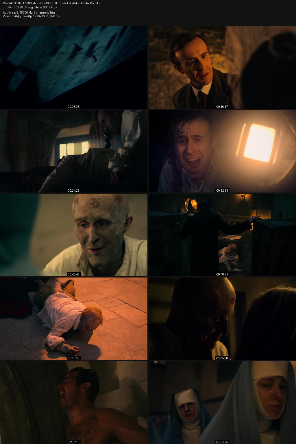 Dracula Season 1 (2020) [Hindi-English] 1080p 720p 480p Netflix WEB-DL ESubs Screenshots