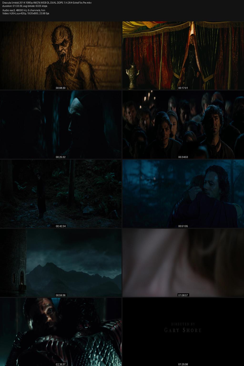 Dracula Untold (2014) [Hindi-English] 1080p 720p 480p Amazon WEB-DL ESub Screenshots