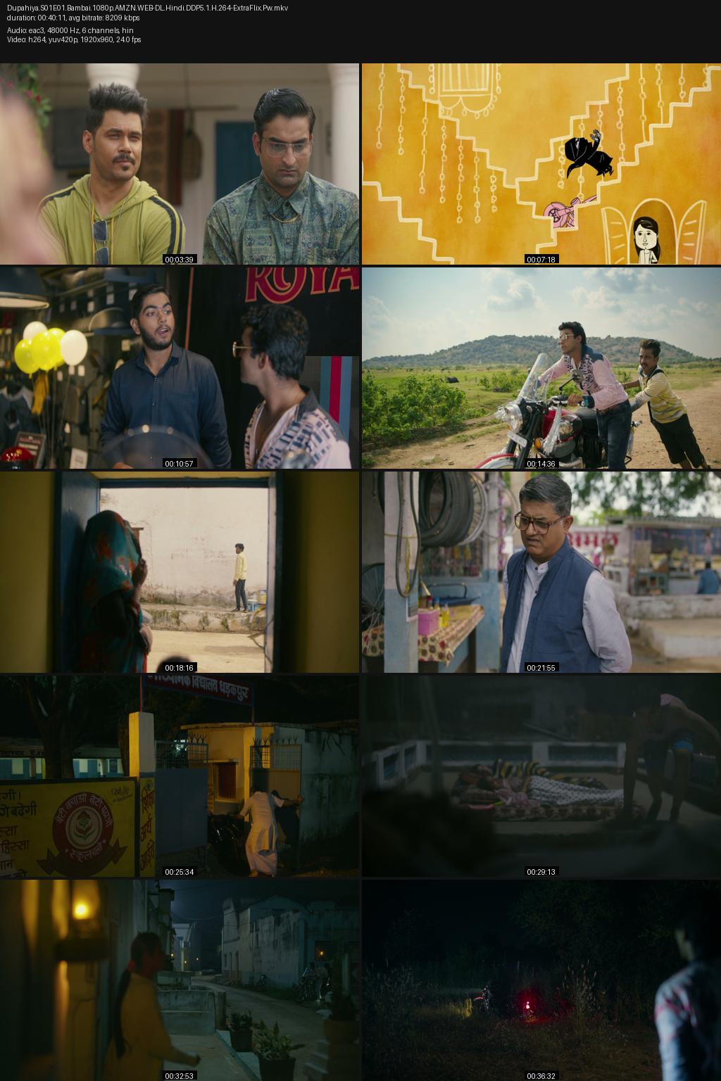 Dupahiya Season 1 (2025) 1080p 720p 480p Amazon WEB-DL ESub Screenshots