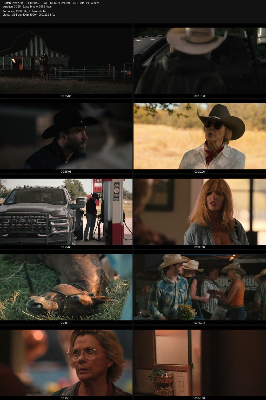 Dutton Ranch Season 1 (2026) [Hindi-English] 1080p 720p 480p JioHotstar WEB-DL ESub Screenshots