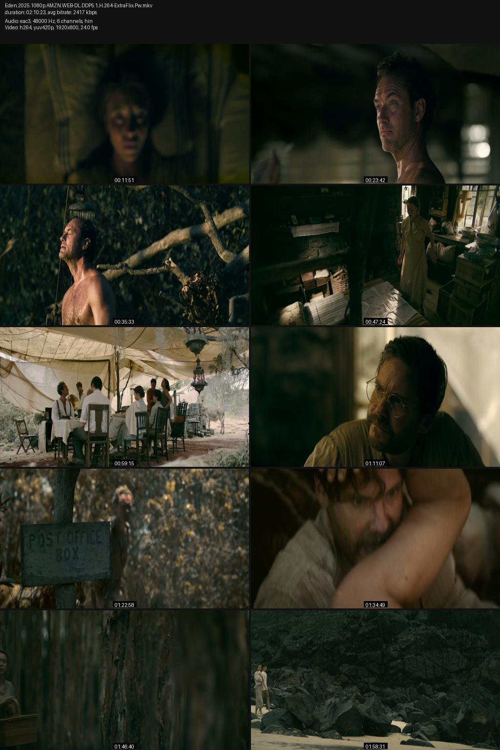 Eden (2025) [Hindi-English] 1080p 720p 480p Amazon WEB-DL ESubs Screenshots