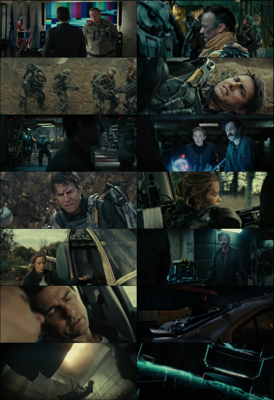 Edge of Tomorrow (2014) 1080p | 720p | 480p BluRay [Hindi (हिन्दी) + English] DD5.1 ESub Screenshots