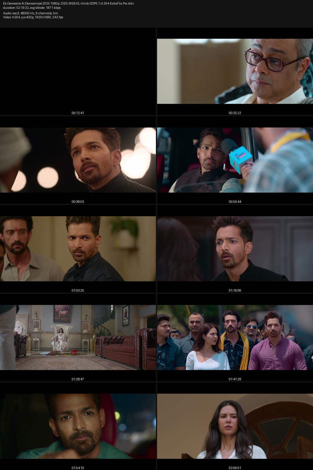 Ek Deewane Ki Deewaniyat (2025) [Hindi] 4K 2160p 1080p 720p 480p ZEE5 WEB-DL ESub Screenshots