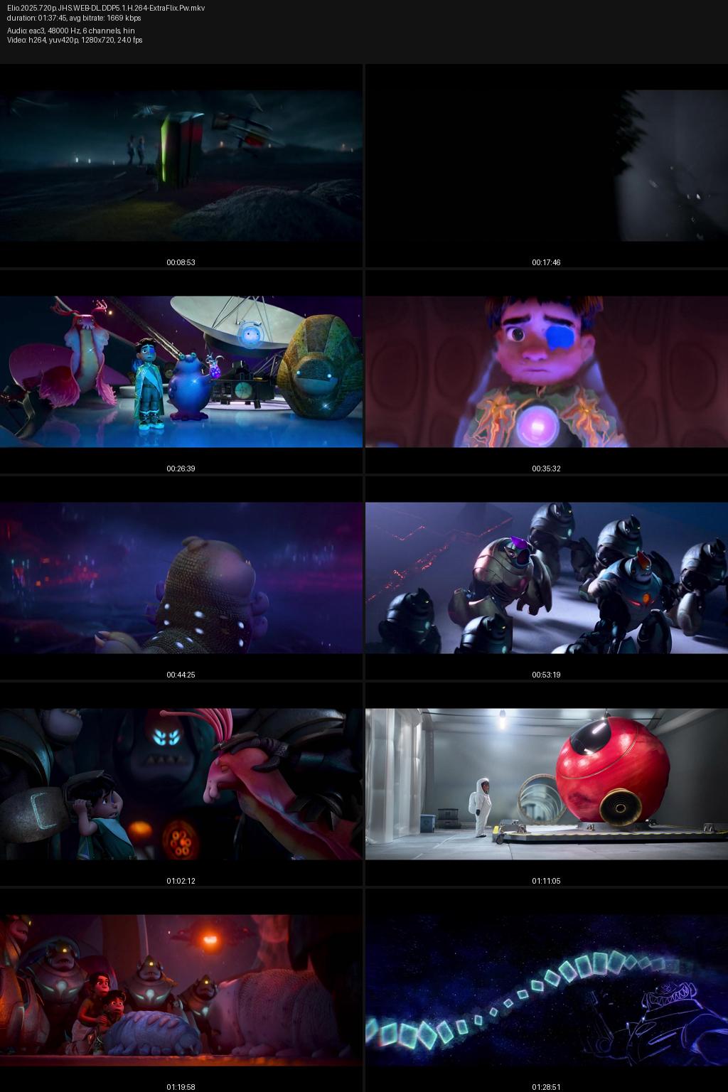 Elio (2025) [Hindi-English] 4K 1080p 720p 480p JioHotstar WEB-DL ESub Screenshots