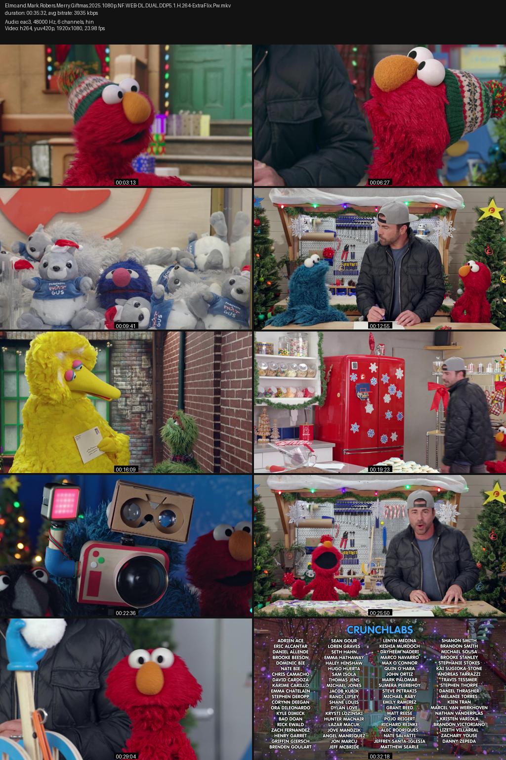 Elmo and Mark Rober’s Merry Giftmas Season 1 (2025) [Hindi-English] 1080p 720p 480p Netflix WEB-DL ESubs Screenshots