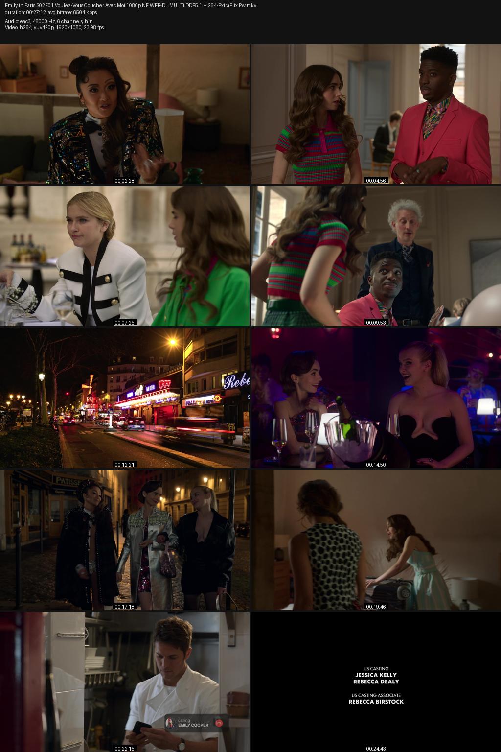 Emily in Paris Season 2 (2021) [Hindi-English] 1080p 720p 480p Netflix WEB-DL ESubs Screenshots