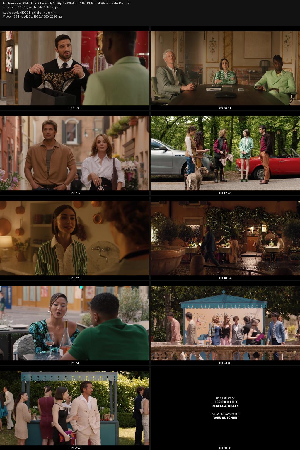 Emily in Paris Season 5 (2025) [Hindi-English] 1080p 720p 480p Netflix WEB-DL ESubs Screenshots