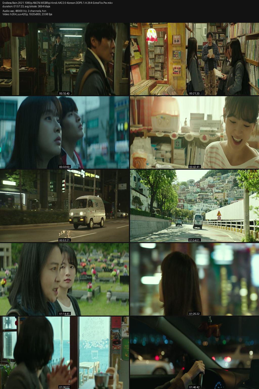 Endless Rain aka Waiting For Rain (2021) [Hindi-Korean] 1080p 720p 480p Amazon WEBRip ESubs Screenshots