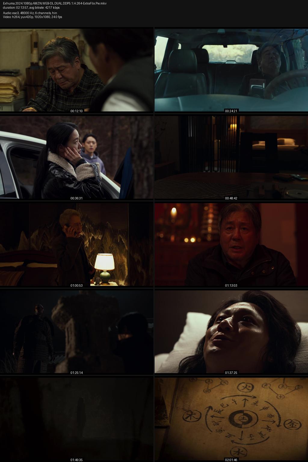 Exhuma aka Pamyo (2024) [Hindi-Korean] 1080p 720p 480p Amazon WEB-DL ESub Screenshots
