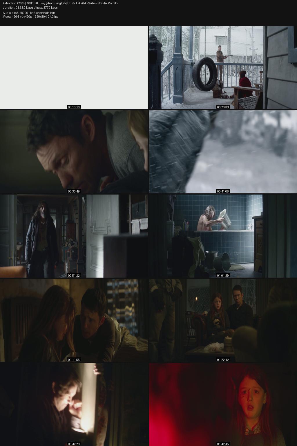 Extinction (2015) [Hindi-English] 1080p 720p 480p BluRay ESubs Screenshots